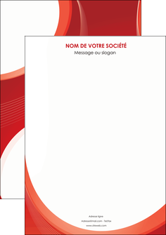 realiser affiche web design rouge couleur colore MIF75655