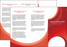 Impression impression plaquette gabarit Web Design papier à prix discount et format Dépliant 6 pages pli accordéon DL - Portrait (10x21cm lorsque fermé)