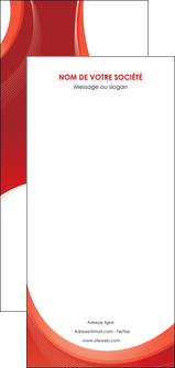 creer modele en ligne flyers web design rouge couleur colore MIF75703