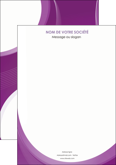 realiser affiche web design violet fond violet courbes MLIGCH75707