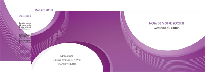 modele en ligne depliant 2 volets  4 pages  web design violet fond violet courbes MLIGCH75721