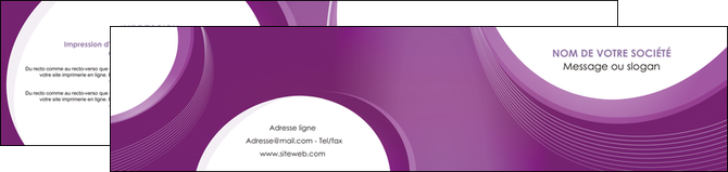 personnaliser maquette depliant 2 volets  4 pages  web design violet fond violet courbes MLIGCH75741