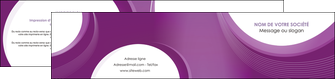 personnaliser maquette depliant 2 volets  4 pages  web design violet fond violet courbes MLIGCH75741