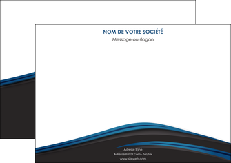 imprimer affiche web design fond noir bleu abstrait MLIGBE75995
