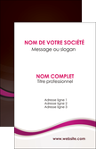 creer modele en ligne carte de visite web design violet fond violet marron MLGI77121