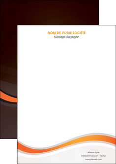 realiser affiche web design orange gris texture MLIGBE77217