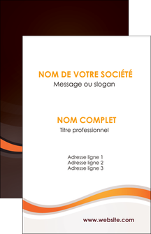 modele en ligne carte de visite web design orange gris texture MLIGBE77225