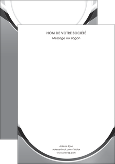 creation graphique en ligne flyers web design gris fond gris rond MLIG78951