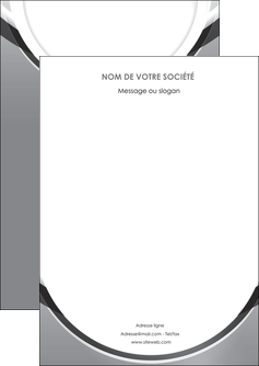 maquette en ligne a personnaliser flyers web design gris fond gris rond MLIG78953
