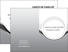 modele carte de visite web design gris fond gris rond MLIG78959