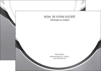 personnaliser modele de flyers web design gris fond gris rond MLIG78977