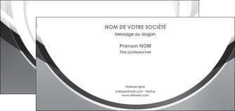 exemple carte de correspondance web design gris fond gris rond MLIG78987