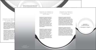 maquette en ligne a personnaliser depliant 4 volets  8 pages  web design gris fond gris rond MLIG78997