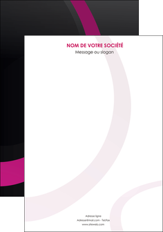 creer modele en ligne affiche web design noir fond noir violet MLIG79035