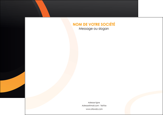 modele affiche web design noir orange texture MLGI79107