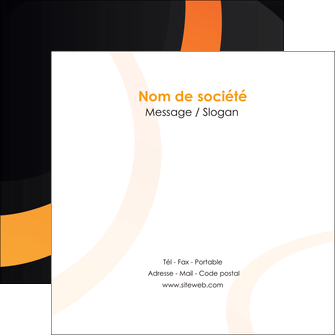 creer modele en ligne flyers web design noir orange texture MLGI79117