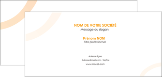 realiser carte de correspondance web design noir orange texture MLGI79123
