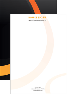 impression affiche web design noir orange texture MLGI79151