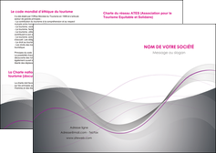 imprimerie depliant 2 volets  4 pages  web design gris fond gris texture MIDBE79177