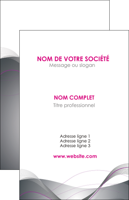 impression carte de visite web design gris fond gris texture MIDBE79181