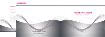 impression depliant 2 volets  4 pages  web design gris fond gris texture MIDBE79187