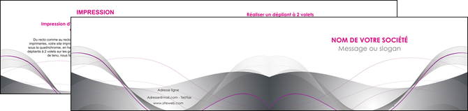 creation graphique en ligne depliant 2 volets  4 pages  web design gris fond gris texture MIDBE79207