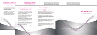 personnaliser modele de depliant 4 volets  8 pages  web design gris fond gris texture MIDBE79213