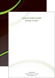 modele en ligne flyers web design noir fond noir vert MID79223
