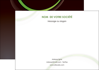 exemple flyers web design noir fond noir vert MID79249