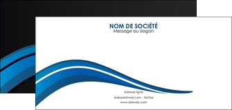 personnaliser modele de flyers web design bleu couleurs froides gris MLIGBE79581
