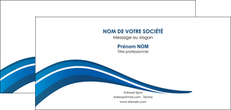 faire modele a imprimer carte de correspondance web design bleu couleurs froides gris MLIGBE79583
