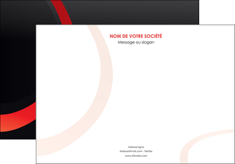 creer modele en ligne affiche web design rouge rond abstrait MIF79653
