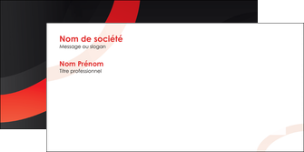 exemple enveloppe web design rouge rond abstrait MIF79669