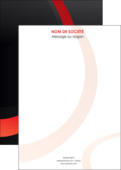 realiser affiche web design rouge rond abstrait MIF79695