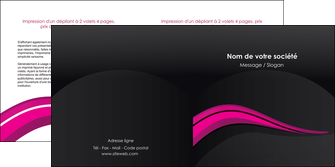 exemple depliant 2 volets  4 pages  web design violet fond violet arriere plan MLIGBE80327