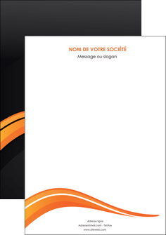 realiser affiche web design orange gris couleur froide MIF80409