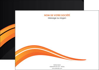 faire modele a imprimer affiche web design orange gris couleur froide MIF80423