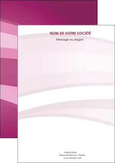 modele flyers web design rose rose fuschia couleur MID80509