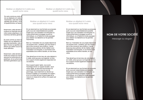 creation graphique en ligne depliant 3 volets  6 pages  web design gris fond gris simple MFLUOO81151