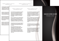 creation graphique en ligne depliant 3 volets  6 pages  web design gris fond gris simple MFLUOO81151