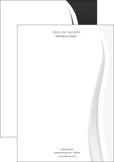personnaliser modele de tete de lettre web design gris fond gris simple MFLUOO81157