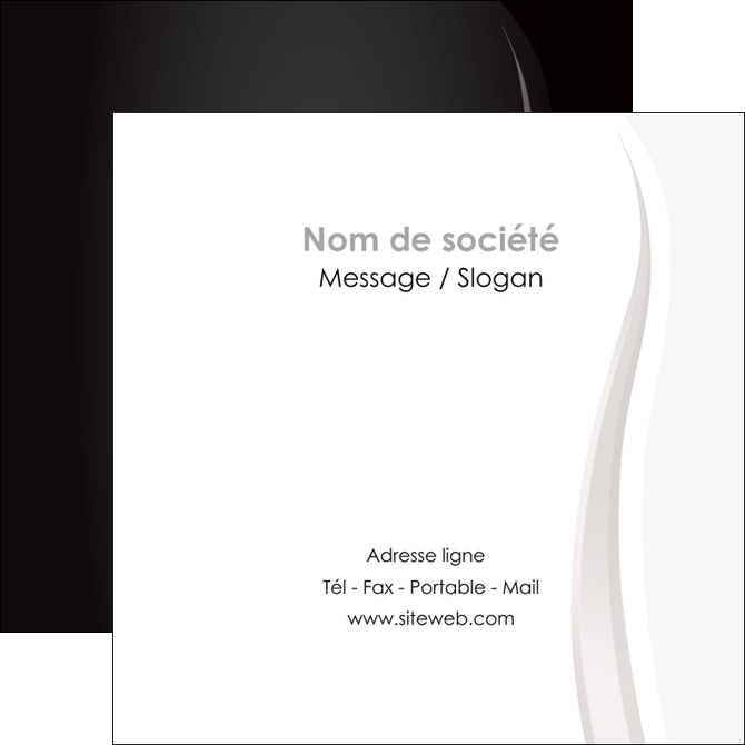 cree flyers web design gris fond gris simple MIDBE81159