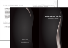 modele depliant 2 volets  4 pages  web design gris fond gris simple MFLUOO81179