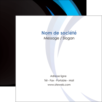 personnaliser modele de flyers web design bleu couleurs froides abstrait MLGI81315