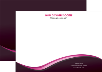 impression affiche web design violet noir fond noir MLIG81963