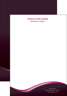 maquette en ligne a personnaliser affiche web design violet noir fond noir MLIG81977