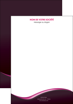 faire affiche web design violet noir fond noir MLIG81979