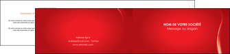 impression depliant 2 volets  4 pages  web design rouge couleur colore MIFBE82309