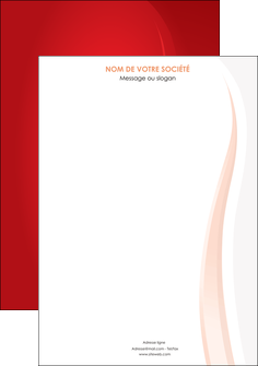 exemple affiche web design rouge couleur colore MIFBE82331