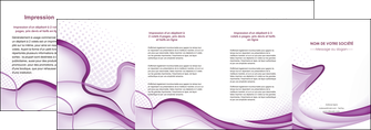 modele en ligne depliant 4 volets  8 pages  telephonie texture contexture abstrait MIF83181